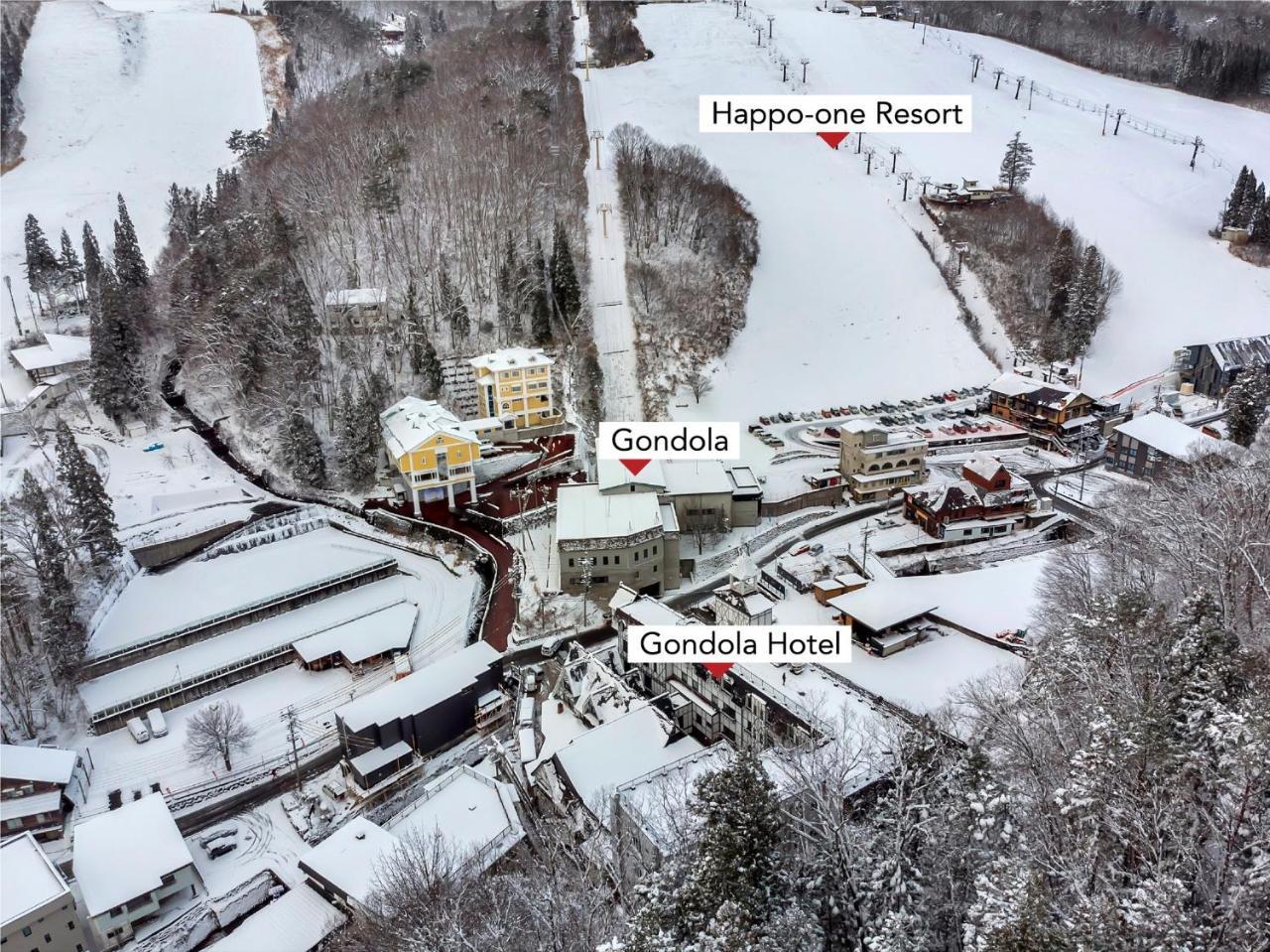 Hakuba Gondola Hotel Exteriör bild